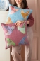 Preview: Tilda Patchwork Stoff Baumwolle - Sanctuary -  Larissa Rhubarb